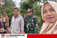 Kepala Desa Tlogosari Lilik Rahayu Bersama Babinsa Tinjau Kerja Bakti Pembersihan Gorong-Gorong