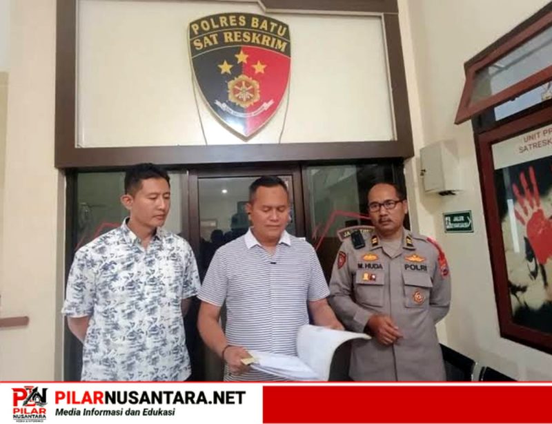 Satreskrim Polres Batu Klarifikasi Transaksional Kasus Judol, AKP Joko: Tetap Diproses dan Wajib Lapor, Terduga Pelaku AR: Tidak ada Uang Damai