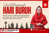 Peringati Hari Buruh Internasional, Hj. Sri Setyo Pertiwi Ajak Seluruh Elemen Perkuat Solidaritas untuk Kesejahteraan