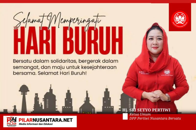 Peringati Hari Buruh Internasional, Hj. Sri Setyo Pertiwi Ajak Seluruh Elemen Perkuat Solidaritas untuk Kesejahteraan