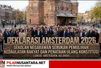 Deklarasi Amsterdam 2026: Sekolah Negarawan Serukan Pemulihan Kedaulatan Rakyat dan Penataan Ulang Konstitusi