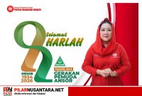 Ketum DPP Pertiwi Nusantara Bersatu, Hj. Sri Setyo Pertiwi, Ucapkan Selamat Harlah GP Ansor 2026: Teruslah Menjadi Benteng Ulama dan Bangsa