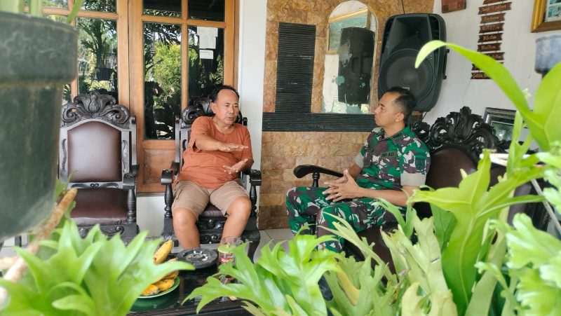 Babinsa Baturetno Perkuat Sinergi dengan Tokoh Masyarakat, Dorong Keamanan dan Toleransi Wilayah