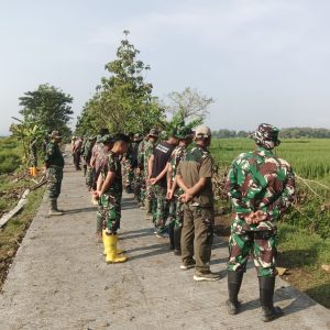 Apel Pagi Jadi Cermin Kesiapan Personel TMMD Reguler ke-128 Kodim 0725/Sragen
