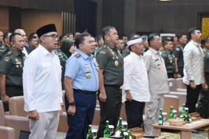 Pangdam I/BB Mayjen TNI Hendy Antariksa Hadiri Seminar Nasional TNI AD Bahas Transformasi dan Pemanfaatan AI