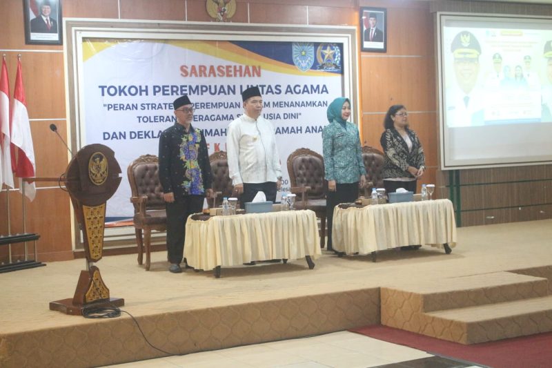 FKUB Kota Probolinggo Gelar Sarasehan Tokoh Perempuan Lintas Agama dan Deklarasi Rumah Ibadah Ramah Anak