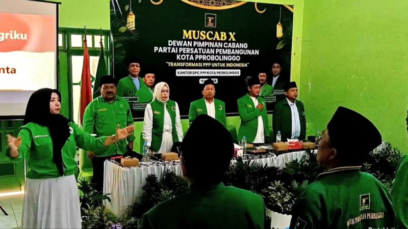 Muscab X PPP Kota Probolinggo Digelar Meriah dengan Aksi Paramotor, Ketua DPC Terpilih Tunggu Rekom DPP