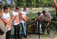 Jalin Kedekatan dengan Masyarakat, Polres Probolinggo Gelar Lomba Mancing Hari Bhayangkara ke-80