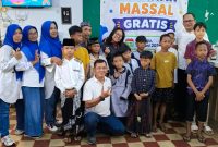 Hadirkan Senyum Anak-Anak, Kolaborasi Lembaga Sosial Gelar Khitan Gratis di Gubeng