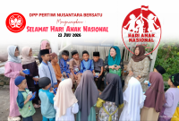 Peringati Hari Anak Nasional 2026, Ketua Umum DPP PNB Hj. Sri Setyo Pertiwi Ajak Masyarakat Wujudkan Lingkungan Aman dan Ramah bagi Masa Depan Anak