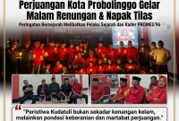 Peringati 30 Tahun Peristiwa Kudatuli, DPC PDI Perjuangan Kota Probolinggo Gelar Malam Renungan dan Napak Tilas
