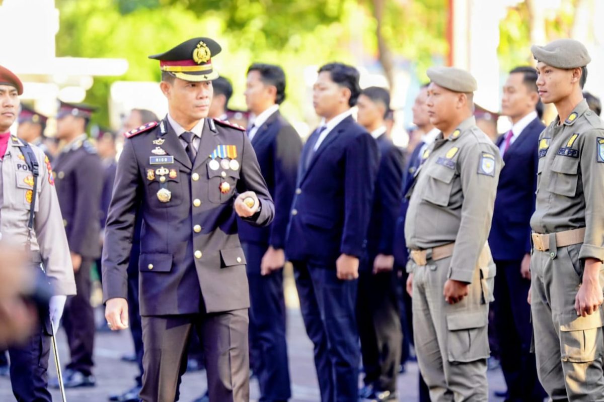 Sinergi Forkopimda Warnai Upacara Hari Bhayangkara ke-80 di Kota Probolinggo