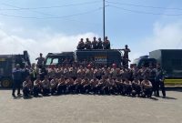 Satgas Polda Jatim Raih Apresiasi Atas Penanganan Cepat Karhutla Bromo