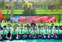 Meriahkan HUT ke 81 Kemerdekaan RI, MTs Negeri Kota Probolinggo Kirim Dua Tim di Ajang Lomba Gerak Jalan