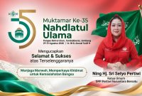 Muktamar Ke-35 NU: Ketum DPP Pertiwi Nusantara Bersatu, Ning Hj. Sri Setyo Pertiwi, Harapkan Penguatan Kemandirian dan Khidmat Bangsa