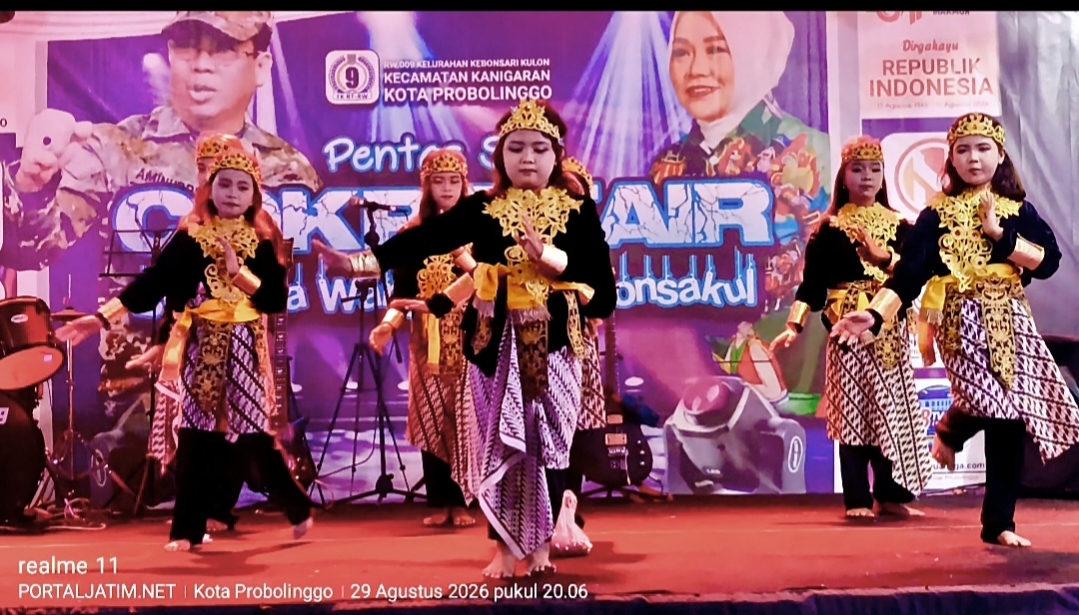 Sedot Ribuan Pengunjung, Cokro Fair 2026 Kota Probolinggo PHBN RW9 Meriahkan HUT Ke-81 RI