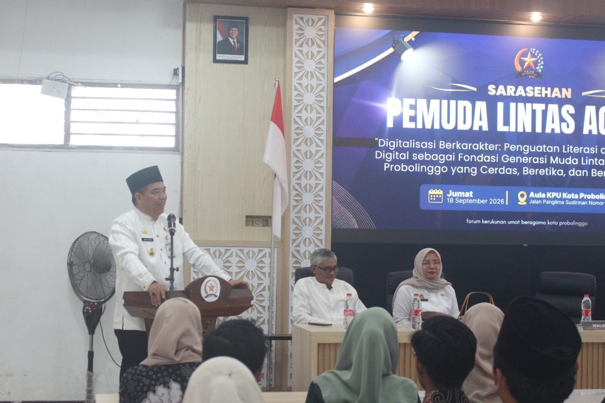 FKUB Kota Probolinggo Dorong Pemuda Lintas Agama Jadi “Penjaga Kerukunan” di Ruang Digital