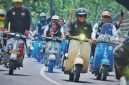 Selama perjalanan ke Bermi Eco Park Krucil, peserta Fun Ride Argopuro Scooter Holiday 2026 disuguhi jalan tanjakan, turunan, udara pegunungan hingga hamparan kawasan hijau