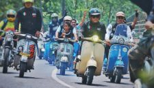 Selama perjalanan ke Bermi Eco Park Krucil, peserta Fun Ride Argopuro Scooter Holiday 2026 disuguhi jalan tanjakan, turunan, udara pegunungan hingga hamparan kawasan hijau
